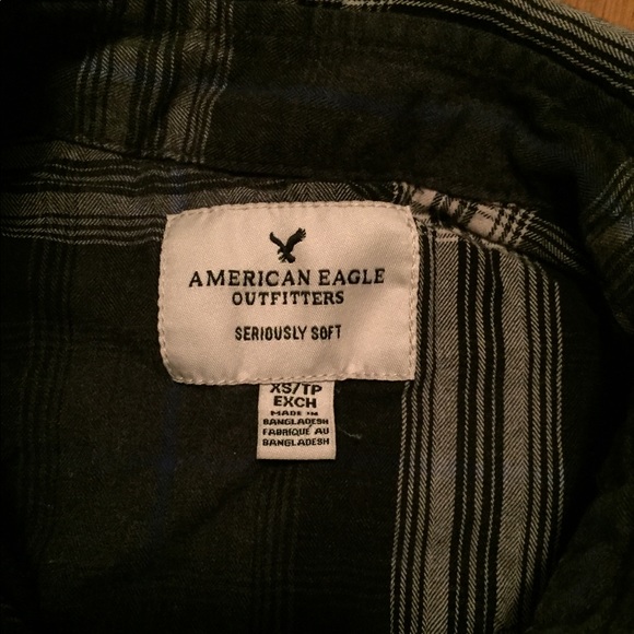 American Eagle Boys XS Long Sleeve Button - Picture 3 of 7